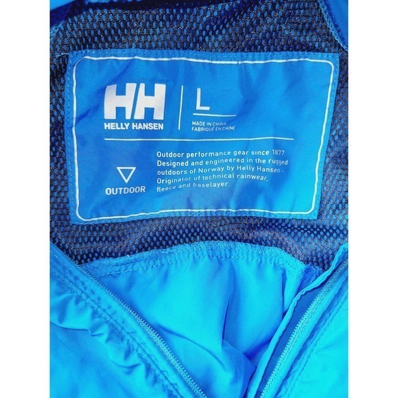 Helly‎ Hansen Outdoor Windbreaker Size L - Picture 4 of 5